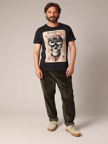 Deeluxe T-Shirt 'CLEM' in Schwarz