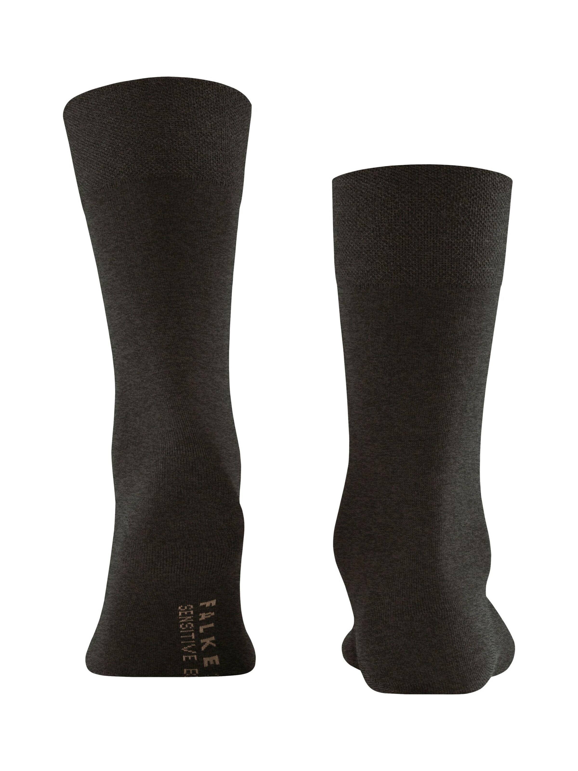 FALKE Socken 'Sensitive Berlin'‌‌‌‌‌‌‌‌‌ in Braun