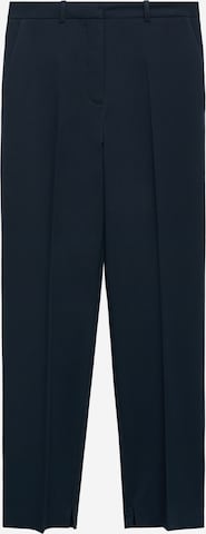 MANGO Ráncos nadrág 'BOREAL' - kék: elől