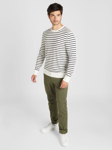 TOMMY HILFIGER Pullover 'Essential' i hvid