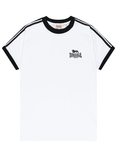 LONSDALE Majica 'Craigtown' veličine XXXL u crna / bijela, Pregled proizvoda