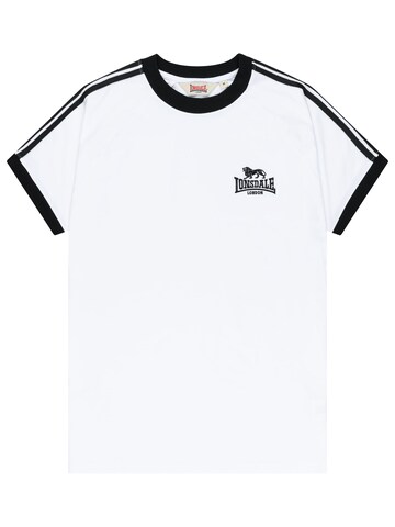 LONSDALE - Camiseta 'Craigtown' en blanco: frente