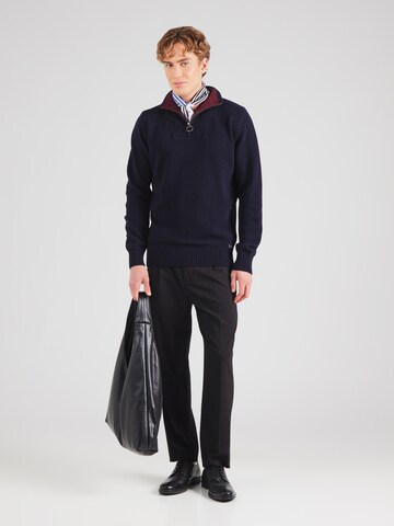 Pull-over 'Nels Ess' Barbour en bleu