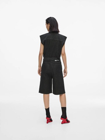 juoda KARL LAGERFELD JEANS Laisvas Džinsai