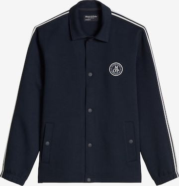 Marc O'Polo Sweatvest in Blauw: voorkant