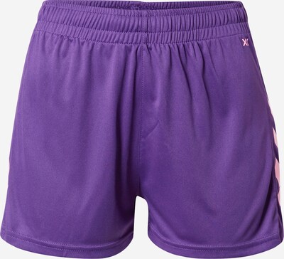 Hummel Pantalon de sport en violet / rose clair, Vue avec produit