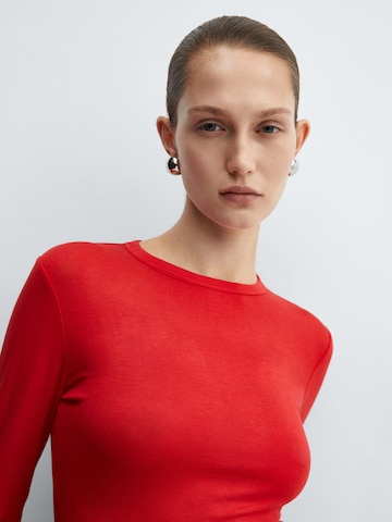 MANGO Shirt 'SECOND' in Rood