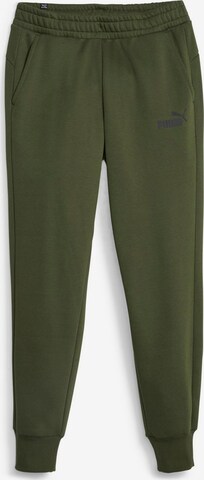 Pantalon de sport PUMA en vert : devant