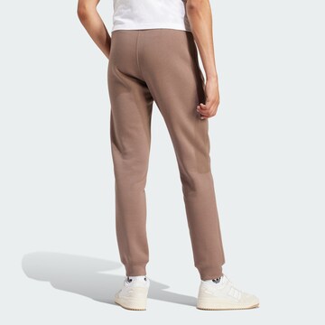 ADIDAS ORIGINALS Tapered Pants ' Trefoil ' in Brown