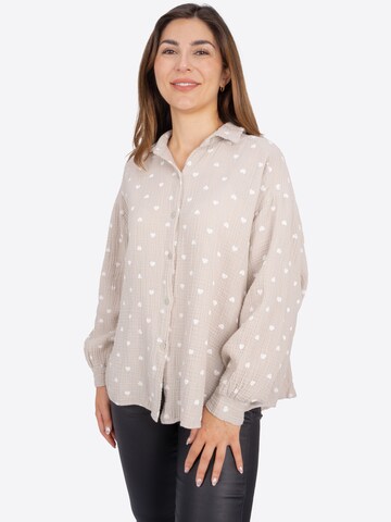 Chemisier 'Liya' Seasons of April en beige