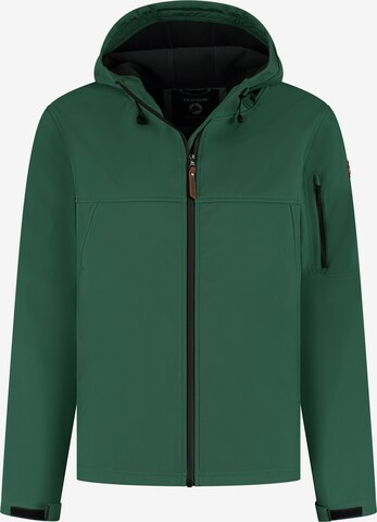 Veste outdoor 'Stian' Travelin en vert : devant