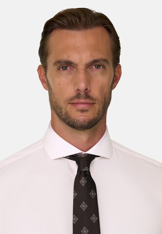 Coupe regular Chemise Boggi Milano en rose