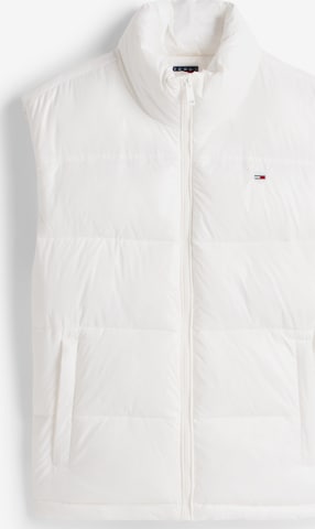 balta Tommy Jeans Liemenė 'ESSENTIAL': priekis