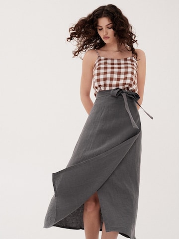AmourLinen Top 'Hilo' in Brown