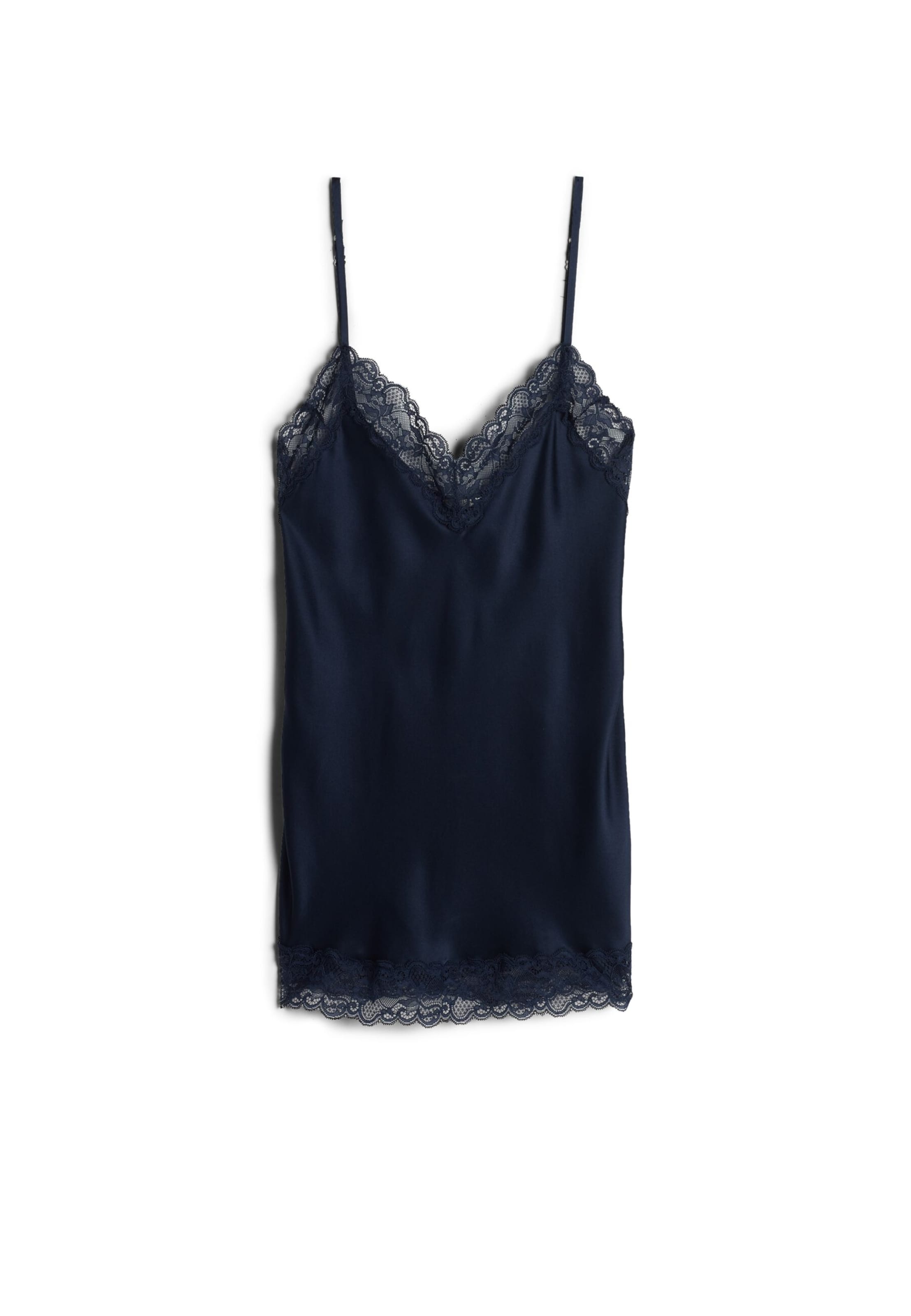 INTIMISSIMI Schlafshirt in Blau: Vorderseite