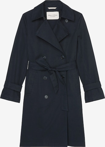 Marc O'Polo Between-seasons coat in Blue: front