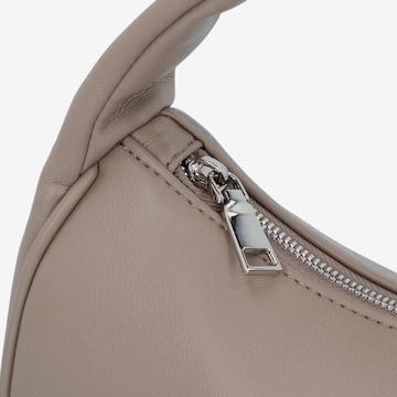 Seidenfelt Manufaktur Handtasche 'Rya' in Braun
