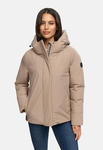 Veste d’hiver 'Yeminaa 16' MARIKOO en marron : devant