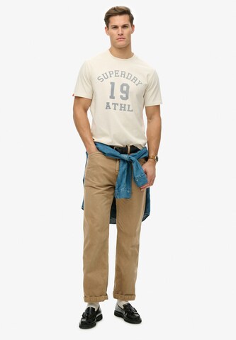 balta Superdry & Co Marškinėliai 'Athletic Essential'