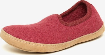 Gottstein Slippers 'Walkpantoffel Cheyenne' in Red: front