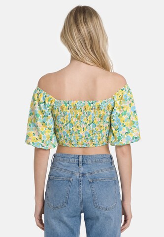 ECY Blouse 'Spring Summer' in Blue