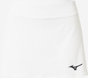 MIZUNO Athletic Skorts 'Flex' in White: front