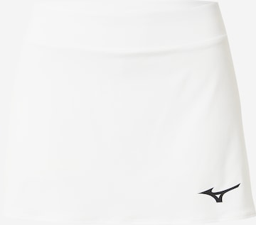 MIZUNO Athletic Skorts 'Flex' in White: front