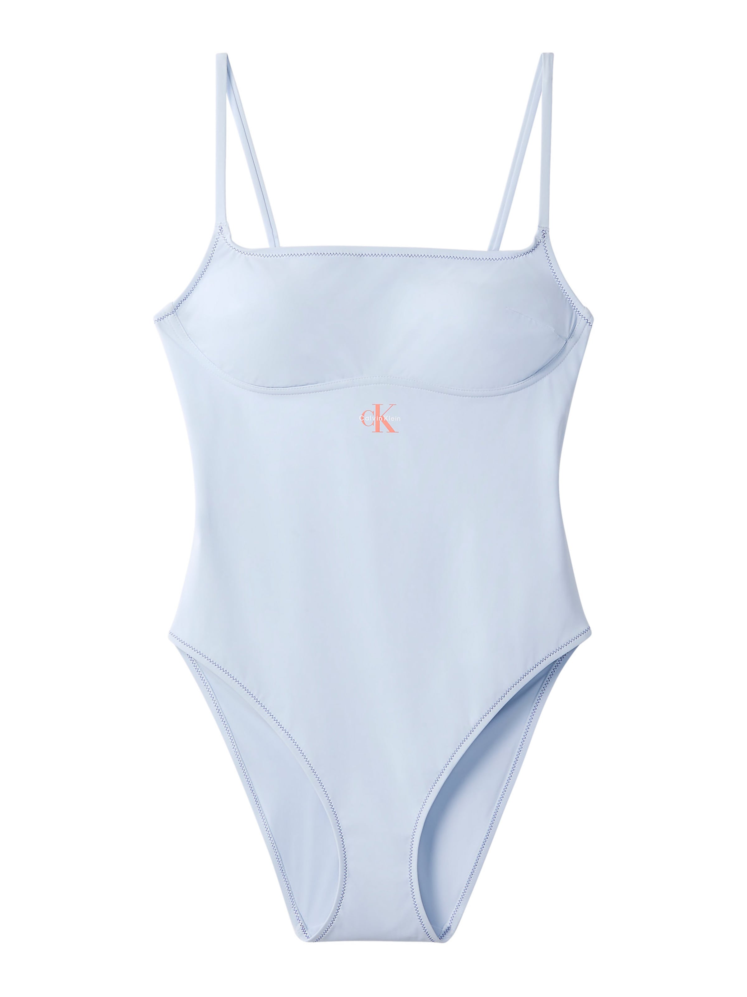 Calvin Klein Swimwear Maillot de bain en bleu clair, Vue avec produit