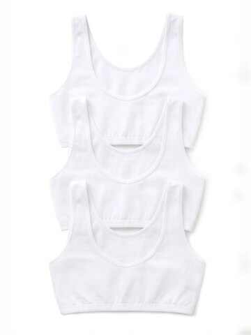 ÖTS Bra 'ÖTS Damen Tanktop' in White: front