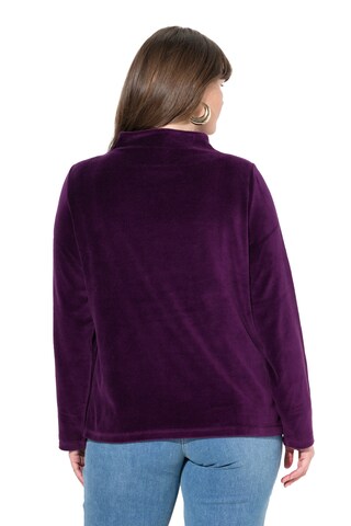 Ulla Popken Sweatshirt in Purple
