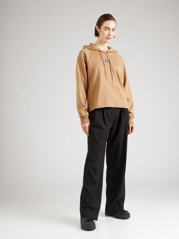 Felpa 'Emaes2' di BOSS in beige