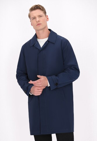 Manteau mi-saison 'Classic Look' DreiMaster Klassik en bleu : devant