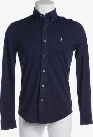 Polo Ralph Lauren Freizeithemd / Shirt / Polohemd langarm S in Blau: Vorderseite