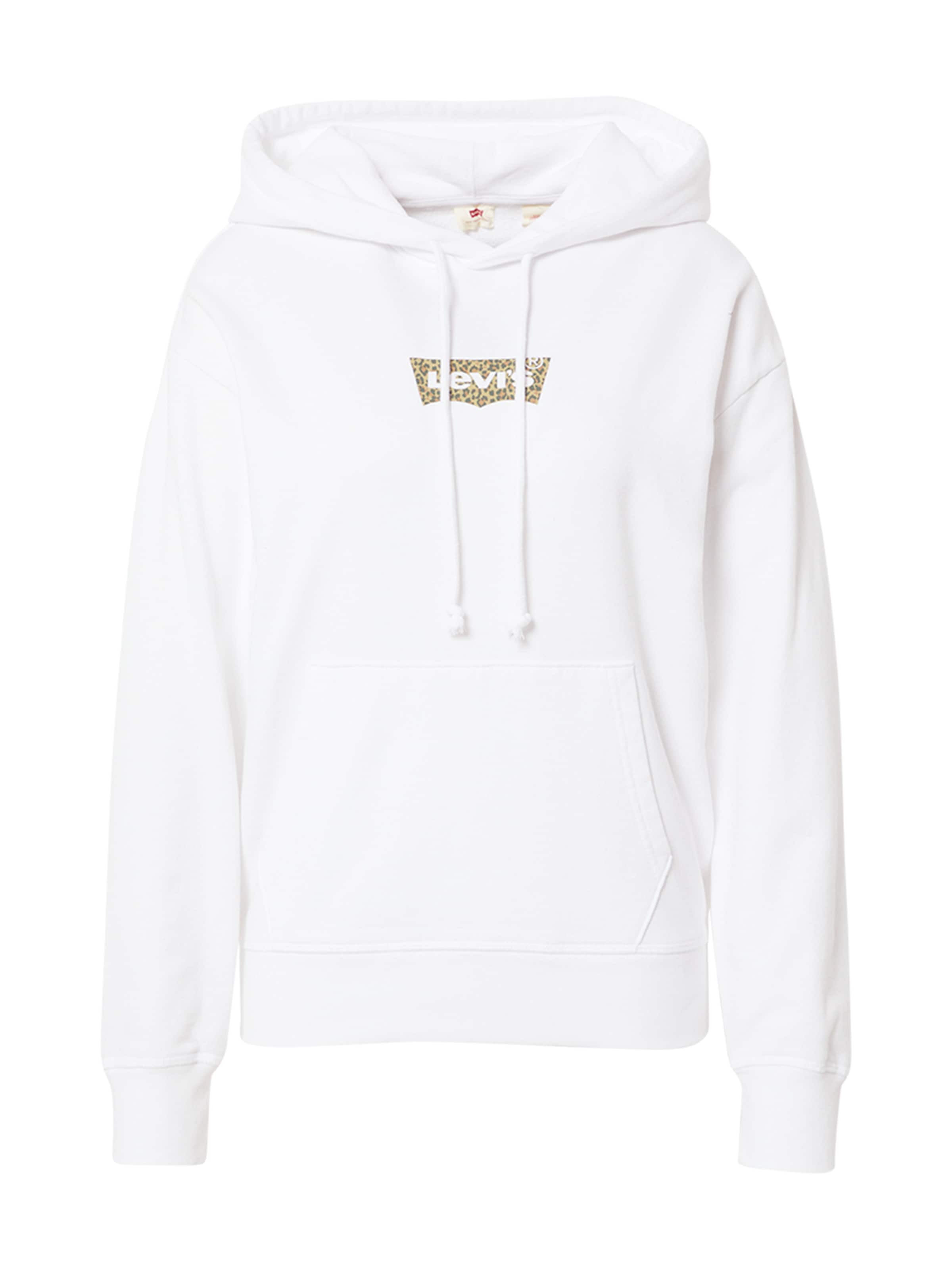Sweat-shirt 'Graphic Standard' LEVI'S ® en blanc : devant