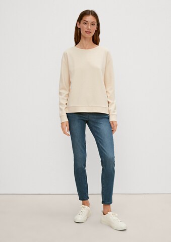 COMMA Sweatshirt in Beige