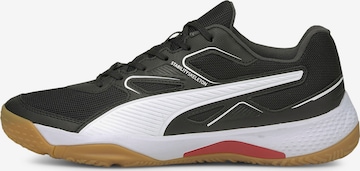 PUMA Athletic Shoes 'Solarflash ' in Black: front