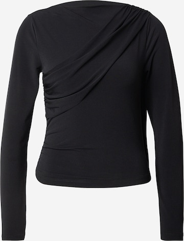 juoda ABOUT YOU Marškinėliai 'Reese': priekis