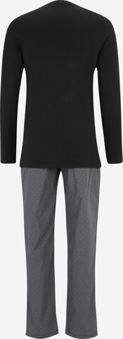 Emporio ArmaniDuga pidžama - crna boja
