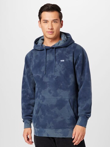 Sweat-shirt VANS en bleu : devant