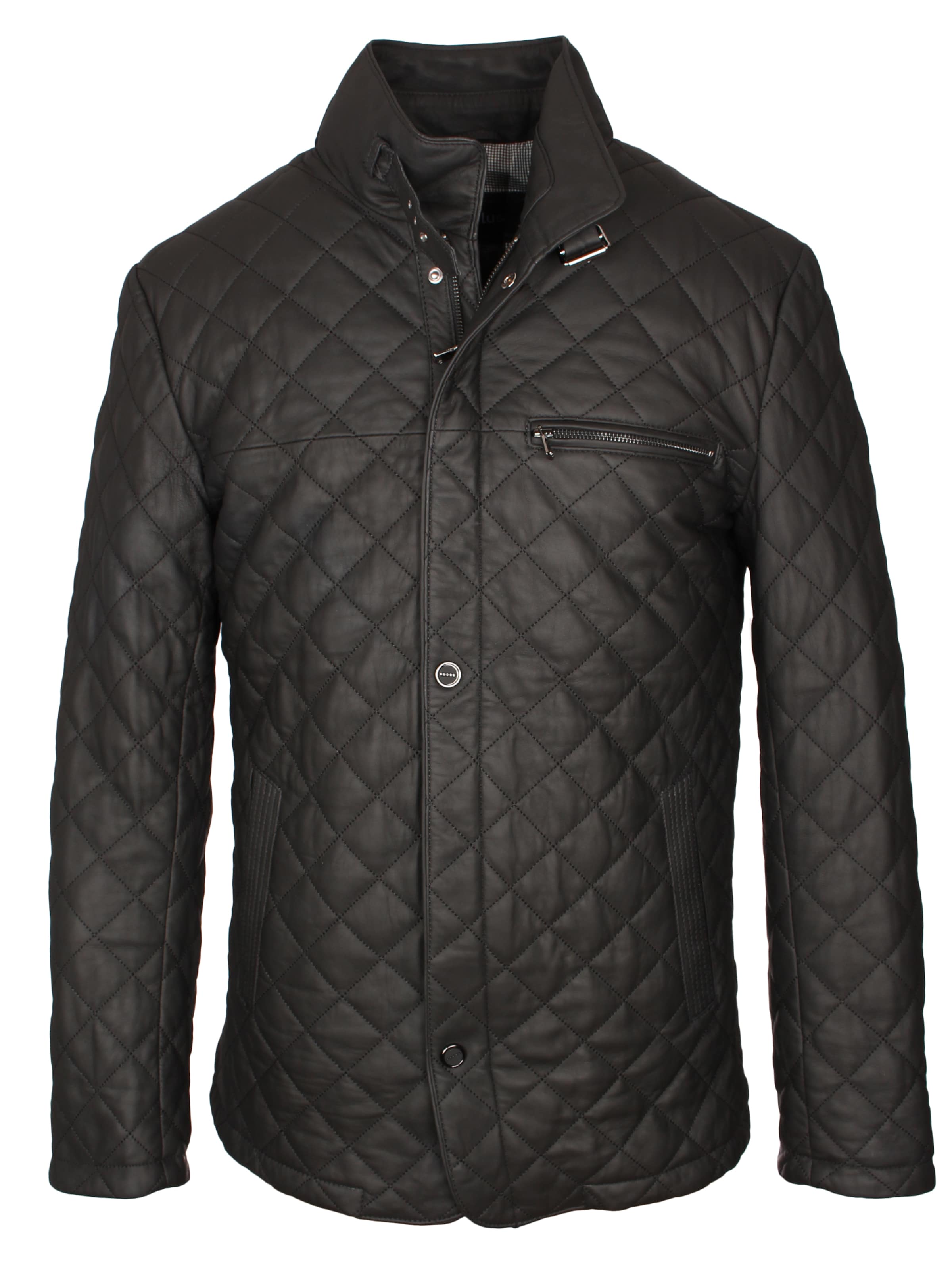 LOLUS Jacke 'Leno' in Schwarz: Vorderseite