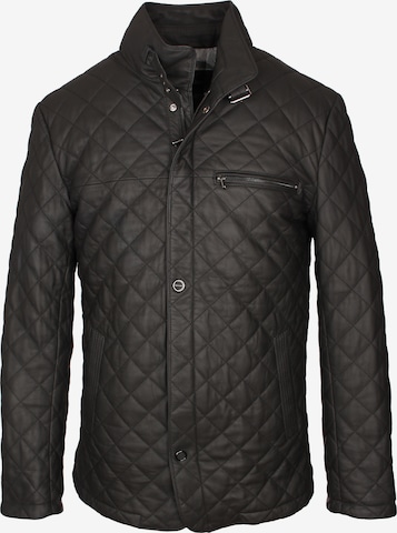 Veste mi-saison 'Leno' LOLUS en noir : devant