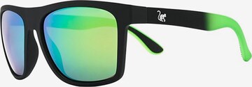 Occhiali da sole sportivi di Surf Monkey in verde: frontale