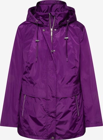 Ulla Popken Between-season jacket in Purple: front