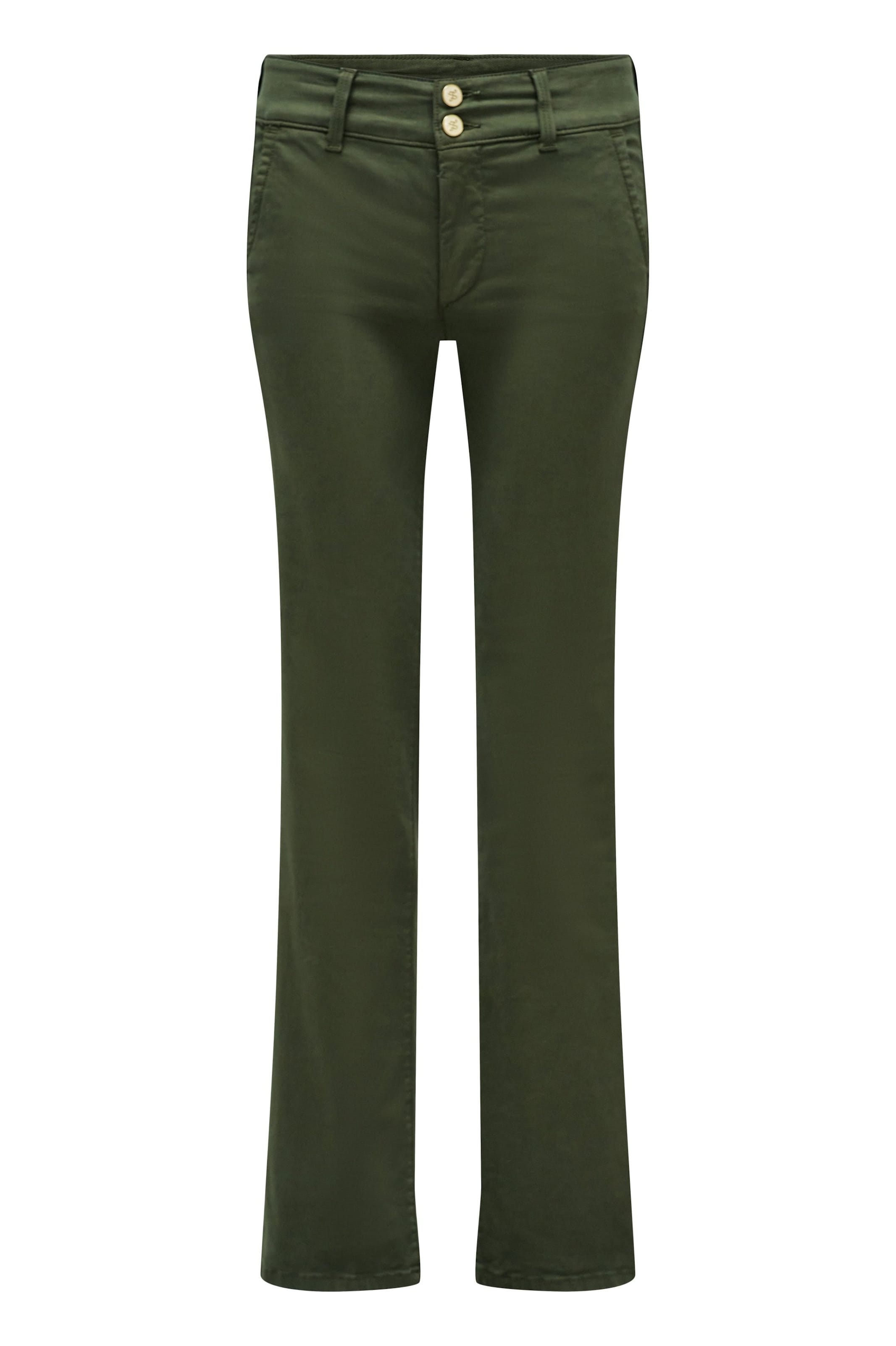 Salsa Jeans Regular Chino trousers 'Secret' in Green: front