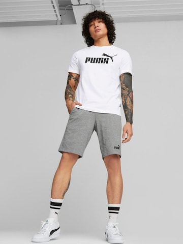 PUMA Shirt 'Puma Essentials' in Wit