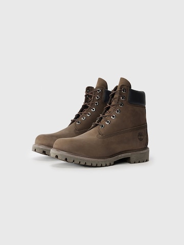 Bottines à lacets 'PREMIUM' TIMBERLAND en marron