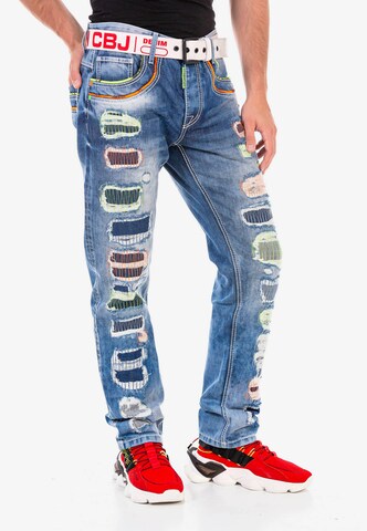 CIPO & BAXX Regular Jeanshose in Blau