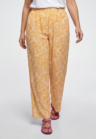 Loosefit Pantalon 'Retro' JEONA en jaune : devant