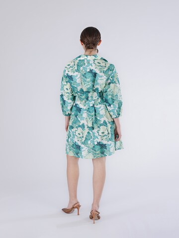 CAFè NOIR Shirt dress in Green