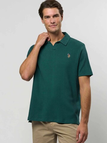 U.S. POLO ASSN. Regular Fit Polo shirt ' Costa ' in Blau: Vorderseite